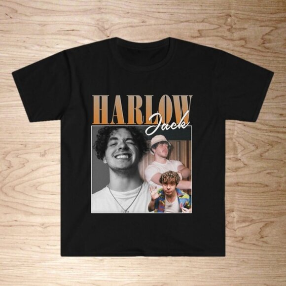 Jack Harlow Vintage 90s Style T Shirt Rap Music Graphic Fan Gift Retro Hip Hop - Picture 1 of 5